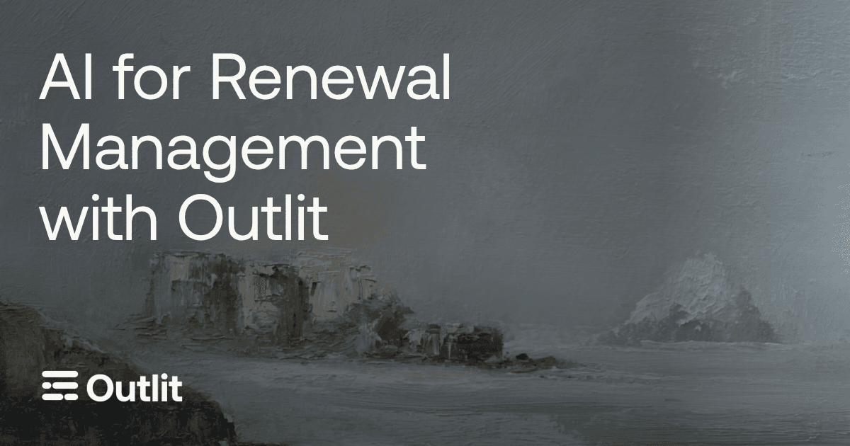 AI for Renewal Management: How Outlit Works a Renewal